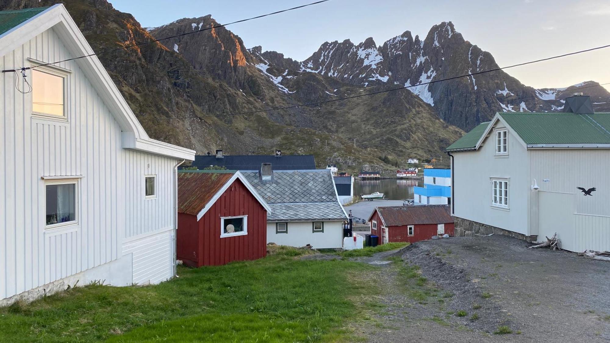 Nordlandshuset "Lottebakken", Ballstad In Lofoten Eksteriør billede