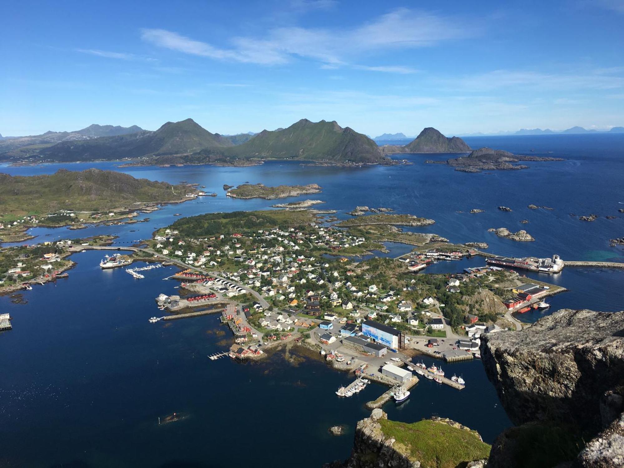 Nordlandshuset "Lottebakken", Ballstad In Lofoten Eksteriør billede