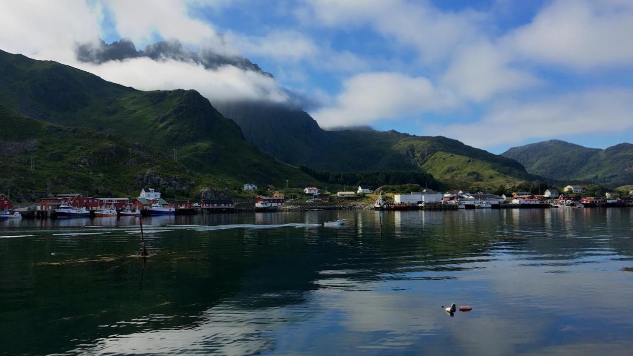 Nordlandshuset "Lottebakken", Ballstad In Lofoten Eksteriør billede